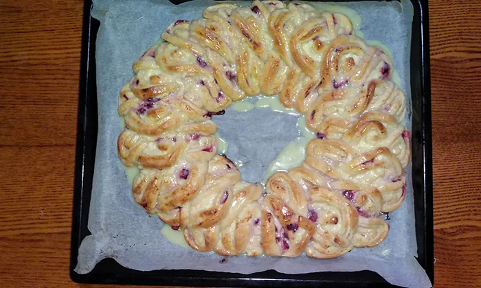 Karamellikreemi kringel